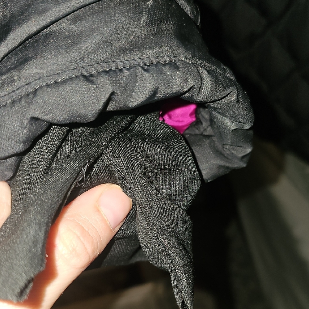 The North Face Black Jacket with Pink Interior - Picture 5 of 5